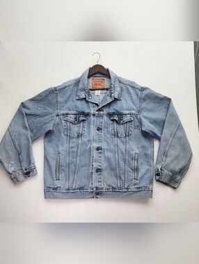 Levi's Heavyweight Denim Unisex Oversized Trucker Jacket XL